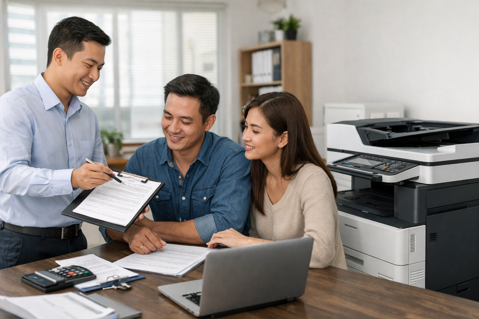 Kinh nghiệm thuê máy photocopy Lạc Dương - Quy trình thuê máy photocopy tại Lạc Dương