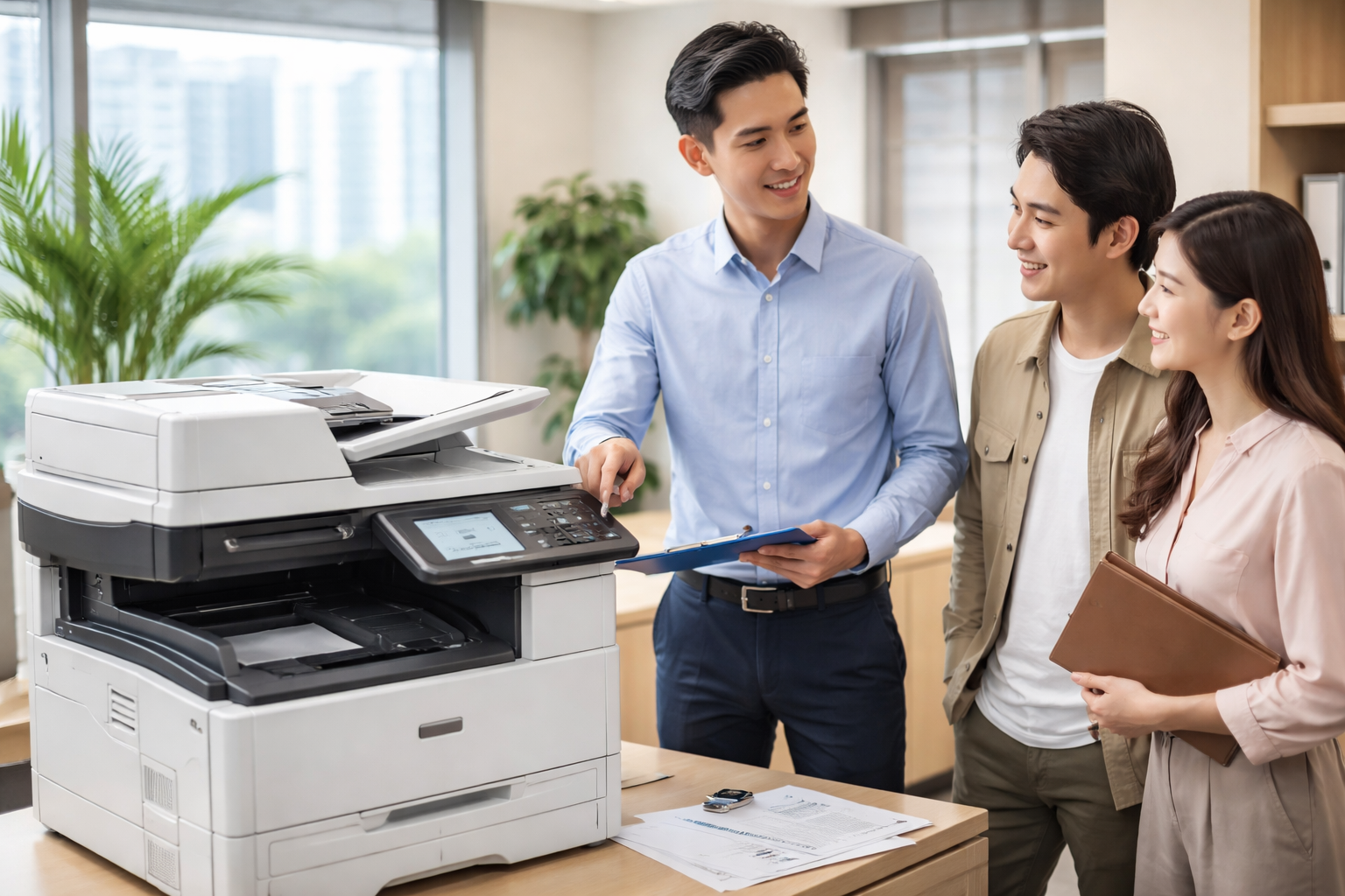 Thuê máy photocopy Lạc Dương ở đâu - Quy Trình Thuê Máy Photocopy Tại Lạc Dương