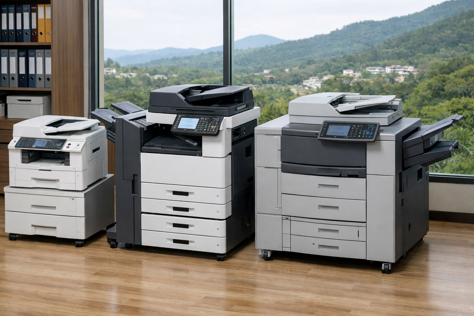 Giá thuê máy photocopy Lâm Đồng - Các loại máy photocopy phổ biến cho thuê tại Lâm Đồng