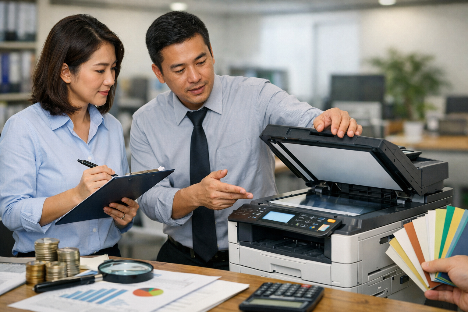 Hướng dẫn thuê máy photocopy Lạc Dương - Các yếu tố cần lưu ý khi chọn dịch vụ thuê máy photocopy tại Lạc Dương