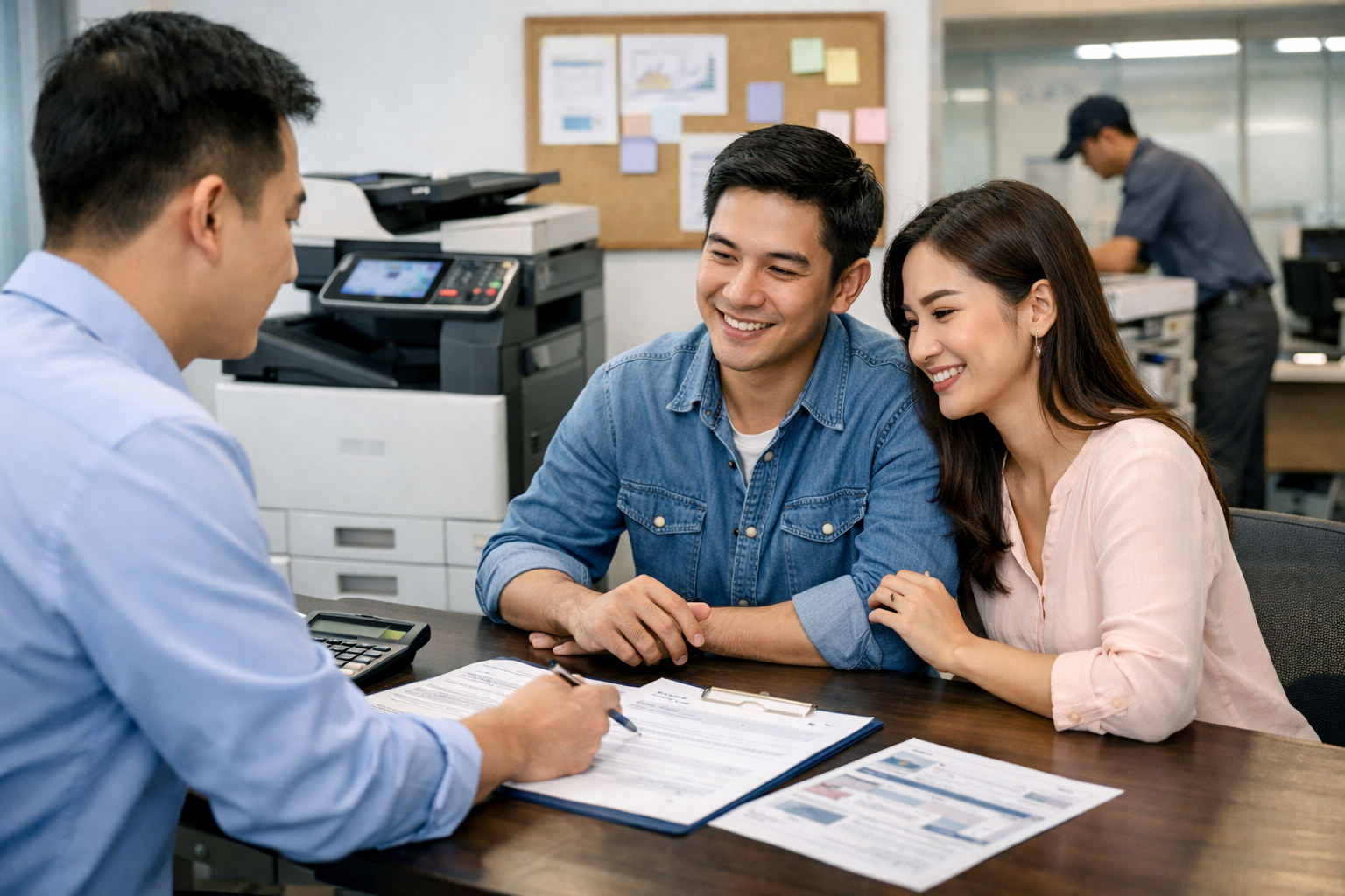 Hướng dẫn thuê máy photocopy Lạc Dương - Quy trình thuê máy photocopy tại Lạc Dương