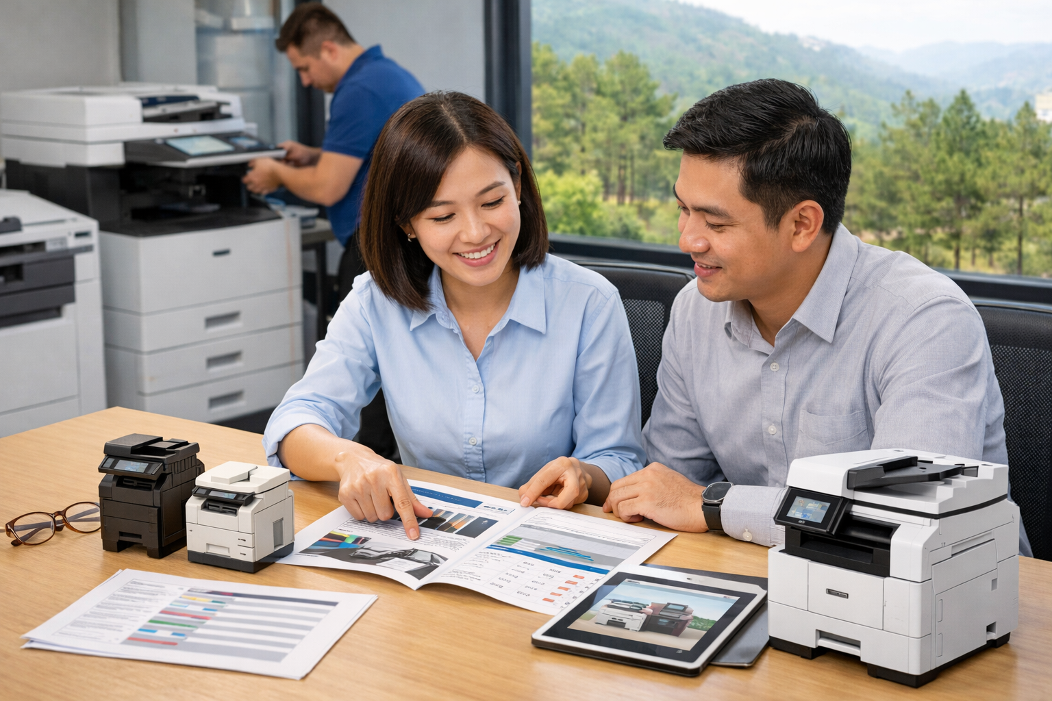 So sánh thuê máy photocopy Lạc Dương - Cách chọn dịch vụ thuê máy photocopy phù hợp tại Lạc Dương