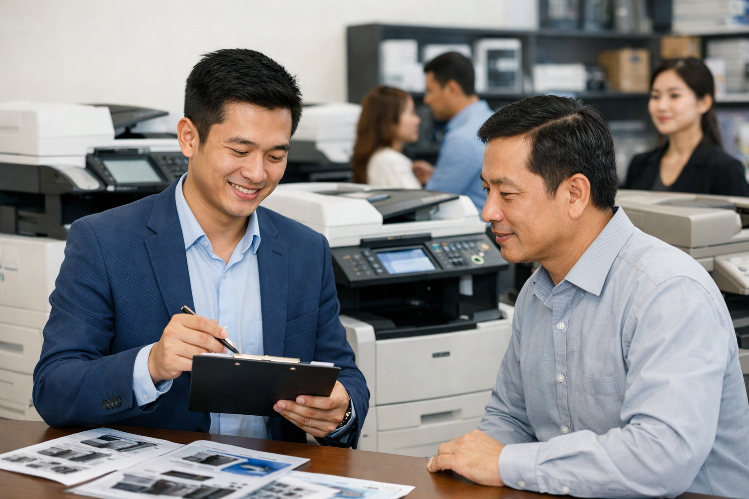 Cho thuê máy photocopy tốt nhất Lạc Dương - Đánh giá các công ty cho thuê máy photocopy tại Lạc Dương