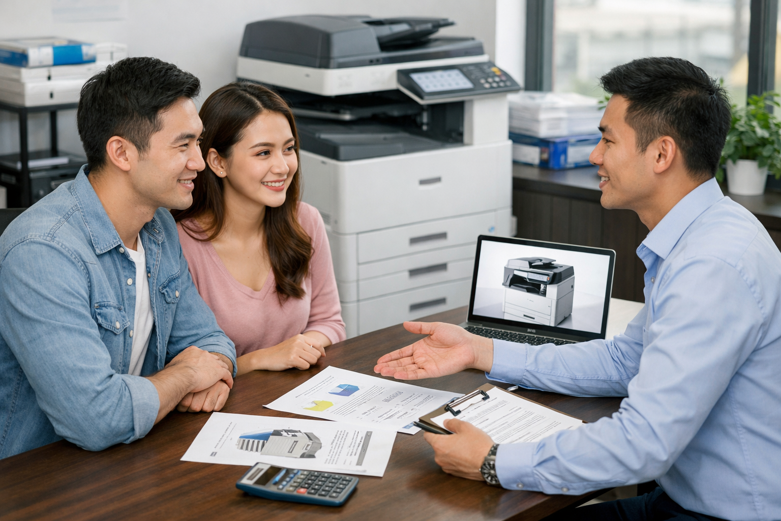 Cách chọn thuê máy photocopy Lạc Dương - Quy trình thuê máy photocopy tại Lạc Dương