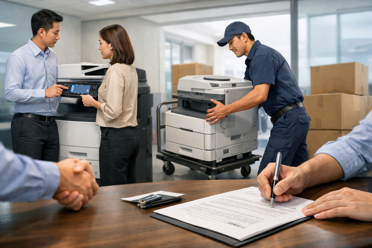 Cho thuê máy photocopy là gì - Quy Trình Cho Thuê Máy Photocopy