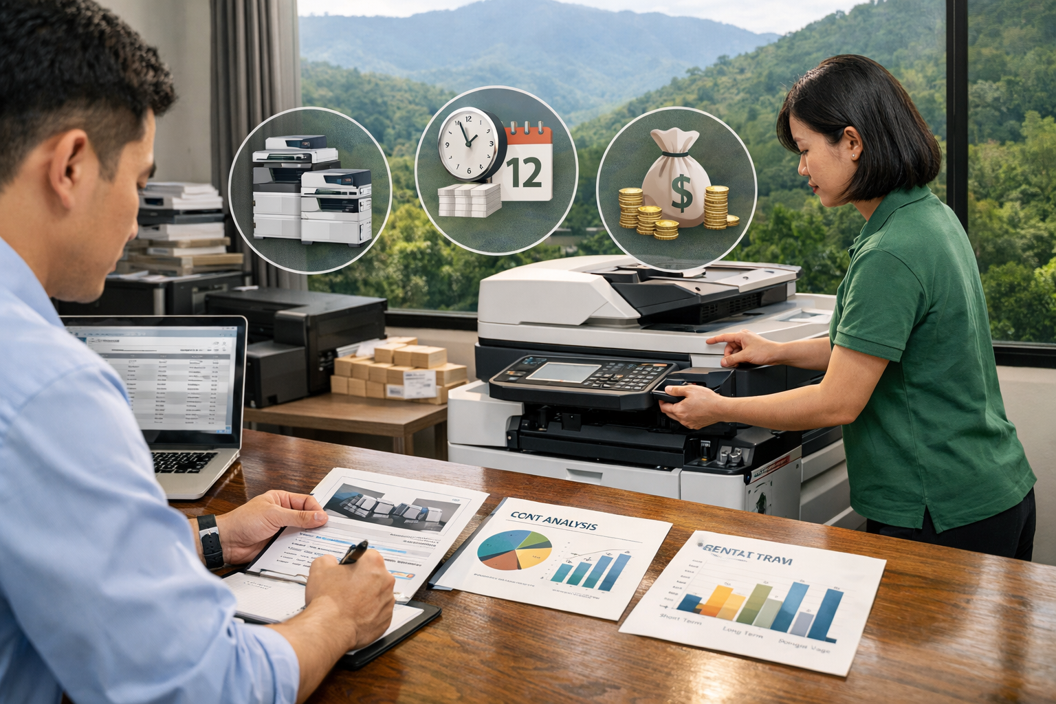 Thuê máy photocopy tại Đông Giang Lâm Đồng có giá hợp lý không? - Các yếu tố ảnh hưởng đến giá thuê máy photocopy tại Đông Giang Lâm Đồng