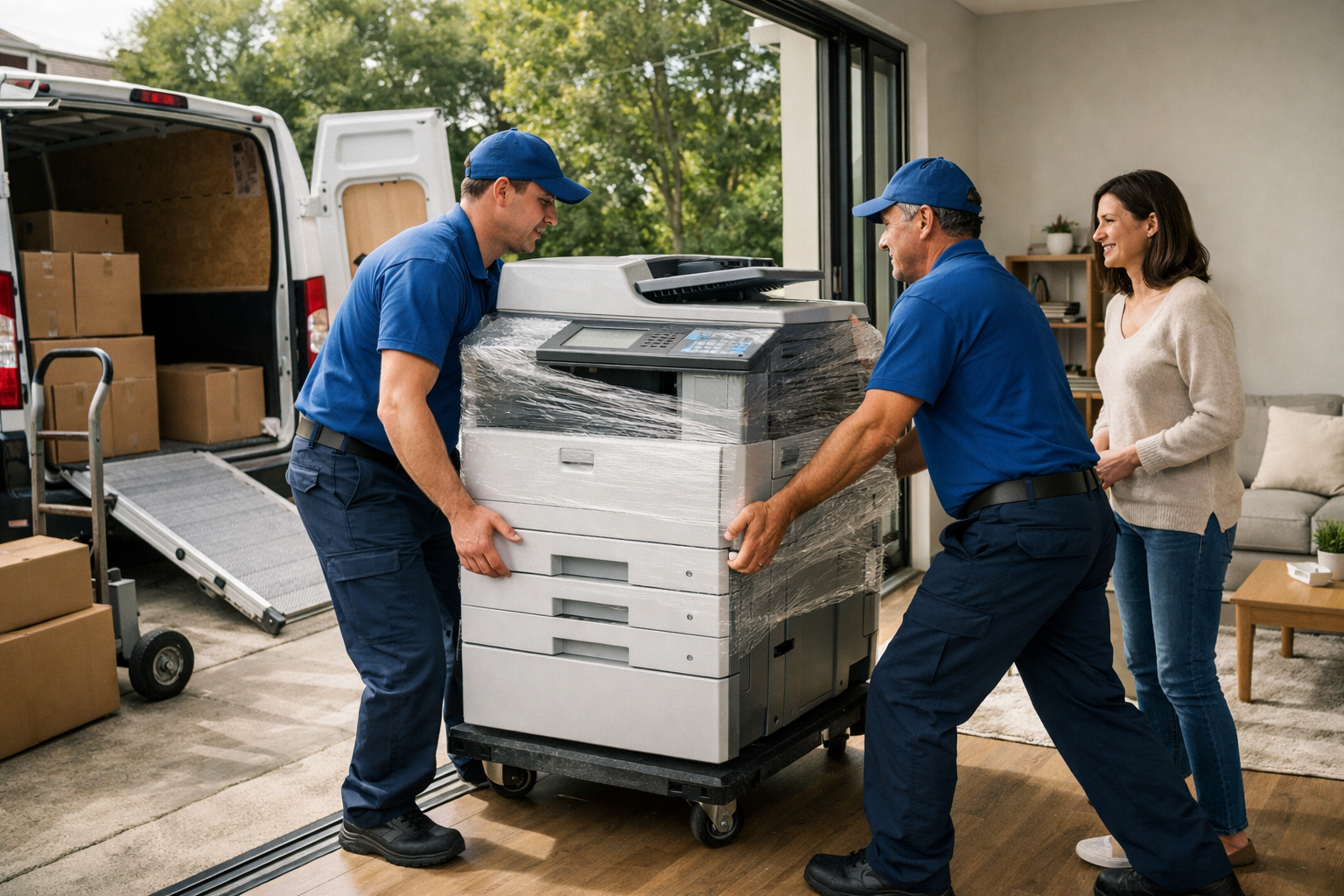 Cho thuê máy photocopy tại Hải Ninh Lâm Đồng có dịch vụ giao tận nơi không? - Lợi ích khi chọn dịch vụ giao tận nơi thay vì tự vận chuyển