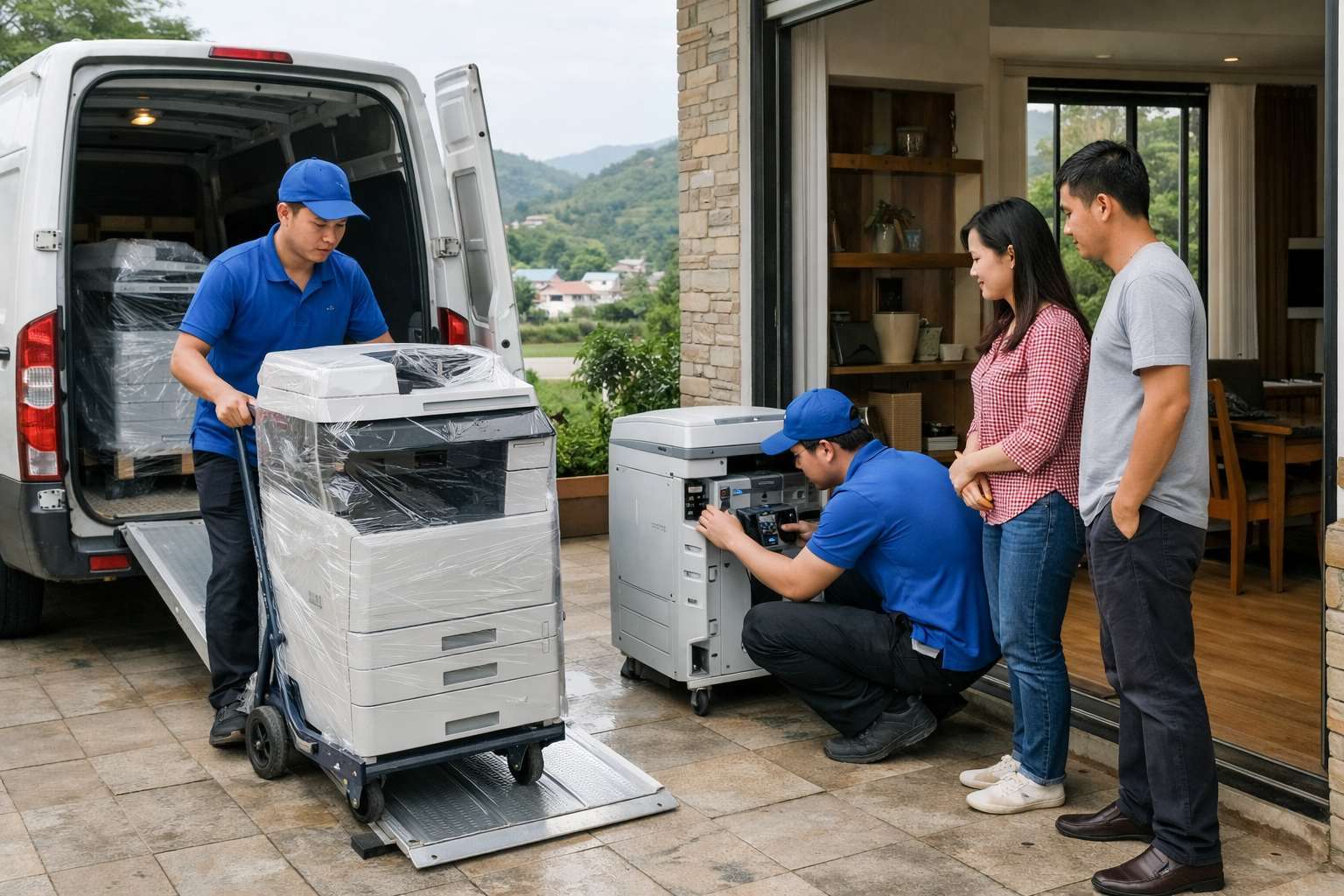 Cho thuê máy photocopy tại Hải Ninh Lâm Đồng có dịch vụ giao tận nơi không? - Kinh nghiệm chọn đơn vị cho thuê máy photocopy giao tận nơi uy tín tại Hải Ninh