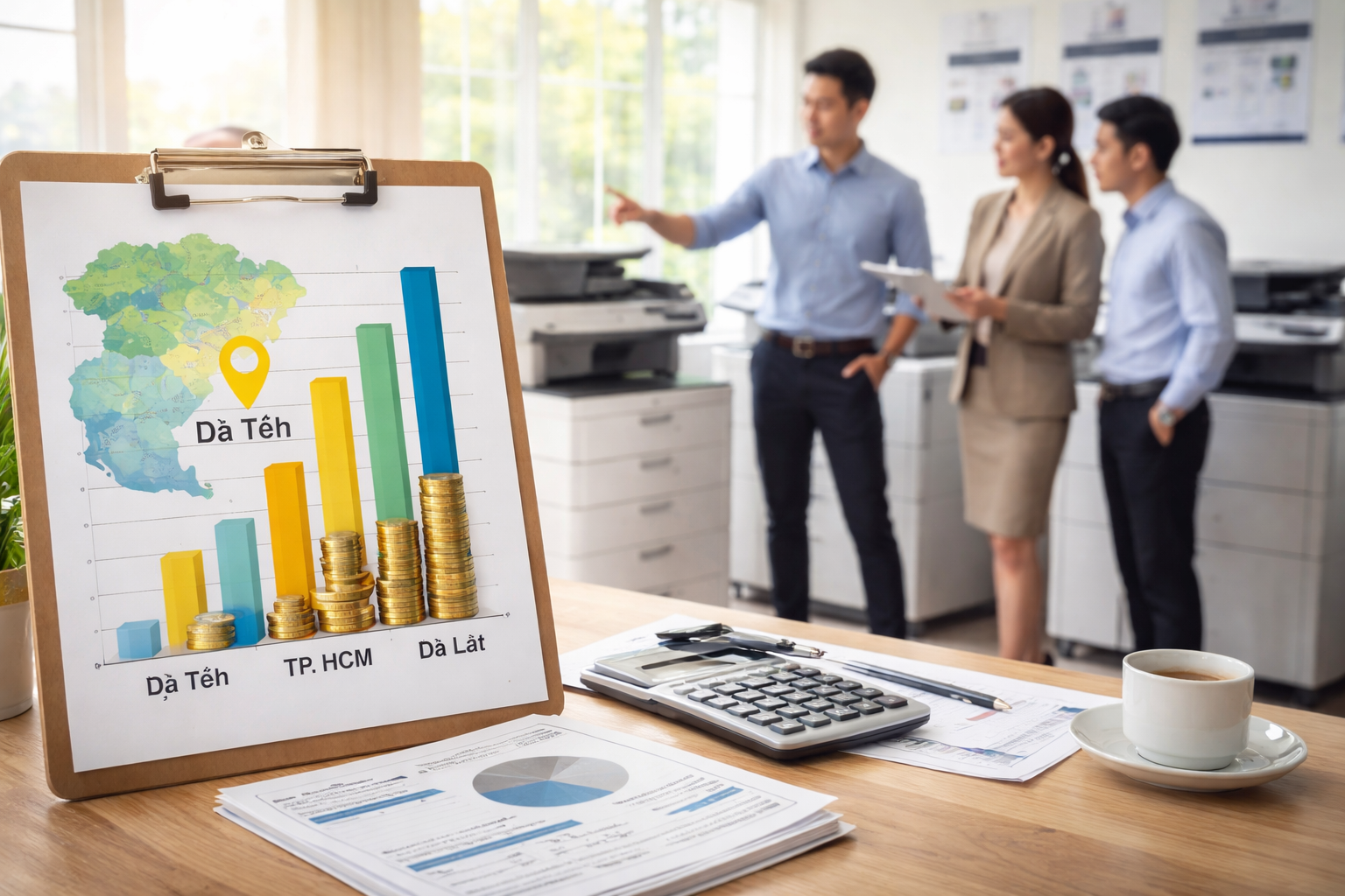 Giá cho thuê máy photocopy tại Đạ Tẻh Lâm Đồng là bao nhiêu? - So sánh giá cho thuê máy photocopy tại Đạ Tẻh với các khu vực khác