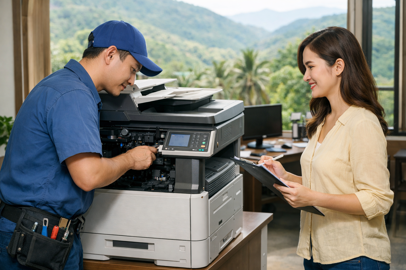 Thuê máy photocopy tại Đạ Huoai Lâm Đồng có bảo trì sau khi thuê không? - Quy trình thuê máy photocopy tại Đạ Huoai Lâm Đồng