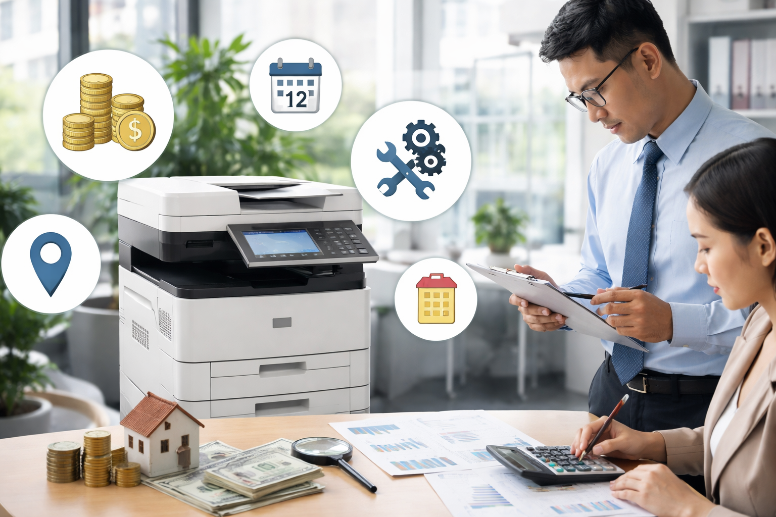 Dịch vụ cho thuê máy photocopy tại Bảo Thuận Lâm Đồng có giá ưu đãi không? - Các Yếu Tố Ảnh Hưởng Đến Giá Cho Thuê Máy Photocopy