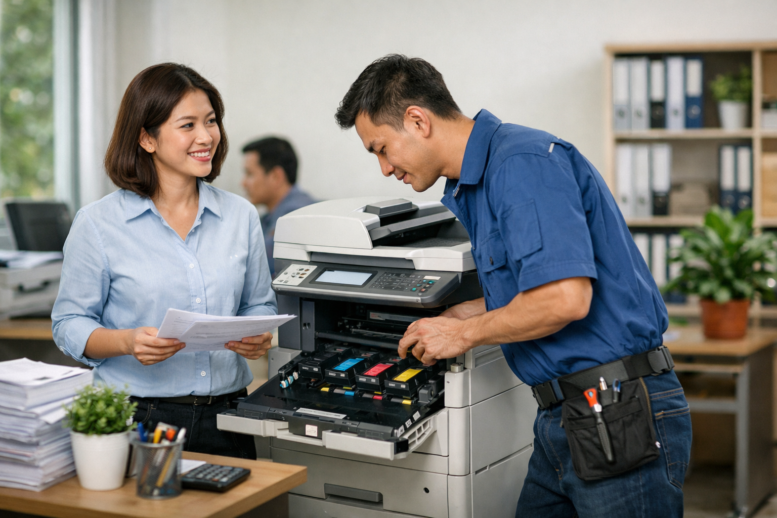 Giá cho thuê máy photocopy tại Đam Rông 4 Lâm Đồng là bao nhiêu? - Lợi ích và nhược điểm khi thuê máy photocopy tại Đam Rông