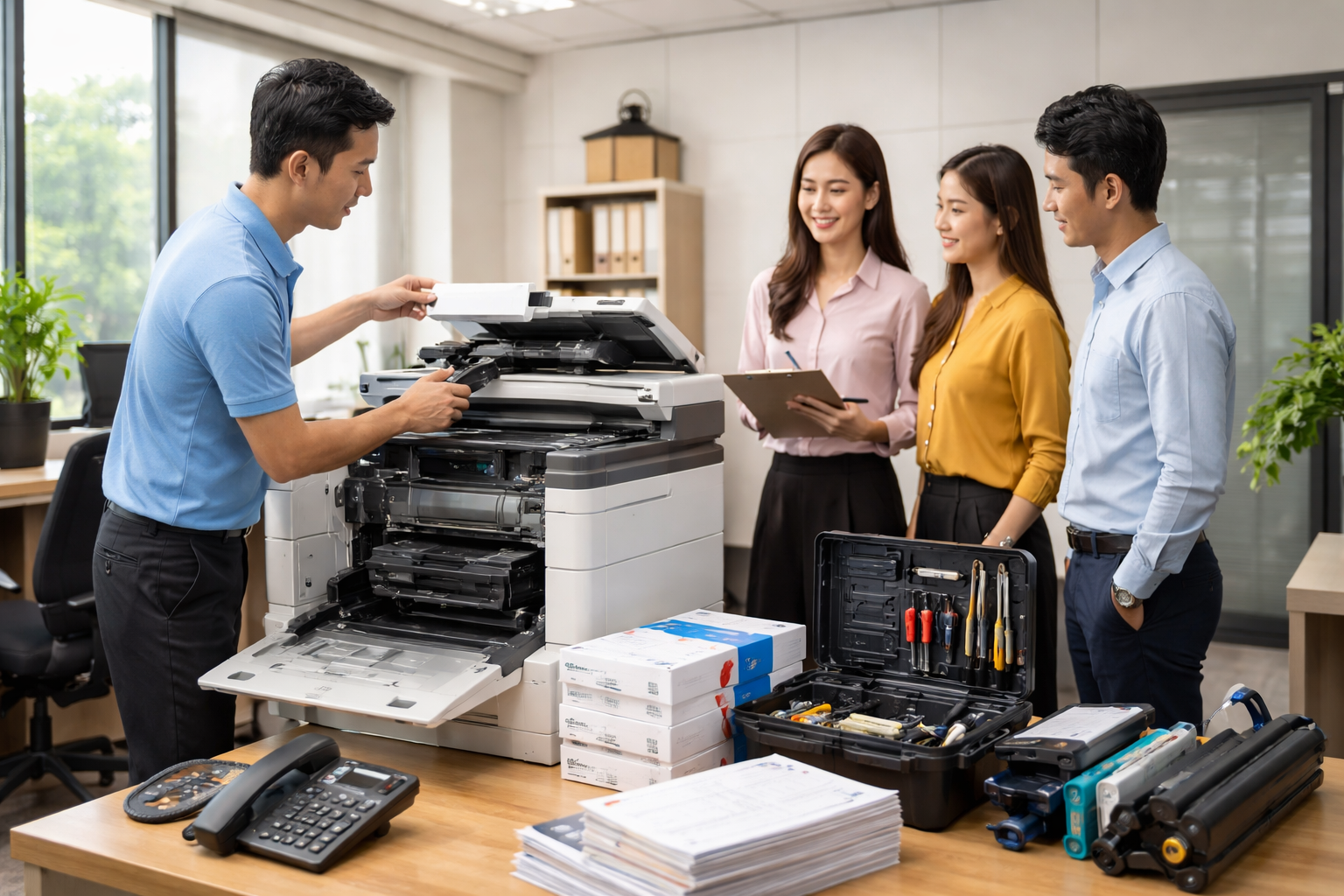 Thủ tục cho thuê máy photocopy tại Đam Rông 2 Lâm Đồng như thế nào? - Những Dịch Vụ Kèm Theo Khi Thuê Máy Photocopy Tại Đam Rông