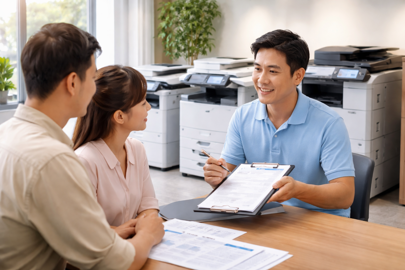 Cho thuê máy photocopy văn phòng tại Phúc Thọ Lâm Hà giá rẻ như thế nào? - Quy trình cho thuê máy photocopy tại Phúc Thọ Lâm Hà