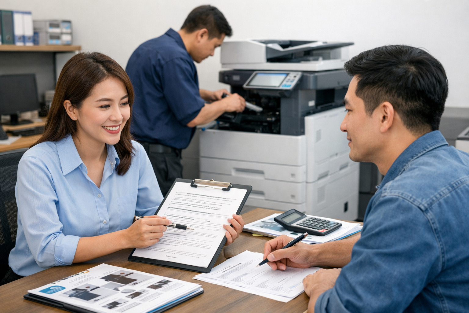 Tại sao nên chọn dịch vụ cho thuê máy photocopy ở Tân Hà Lâm Hà? - Quy trình thuê máy photocopy tại Tân Hà Lâm Hà