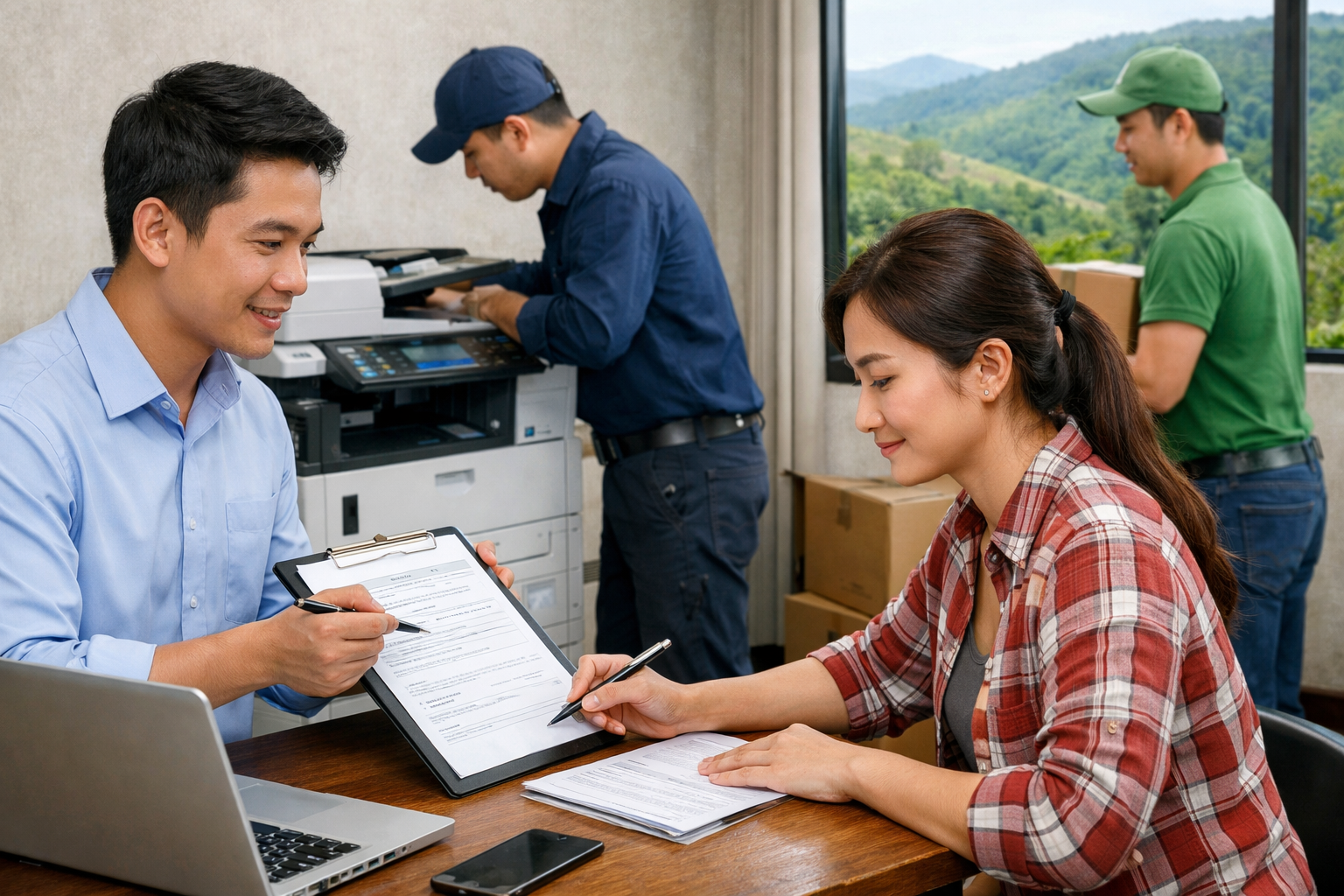 Có dịch vụ cho thuê máy photocopy dài hạn ở Tà Năng Lâm Đồng không? - Quy trình thuê máy photocopy dài hạn tại Tà Năng Lâm Đồng