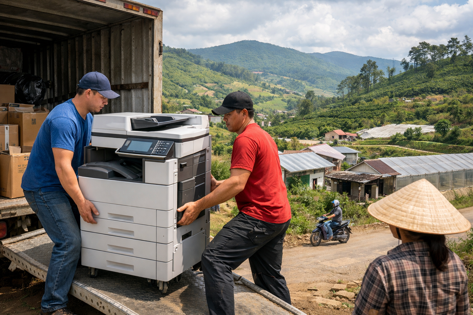 Thuê máy photocopy tại Tà Hine Lâm Đồng có hỗ trợ giao hàng không? - Các yếu tố quyết định giá thuê máy photocopy tại Tà Hine Lâm Đồng