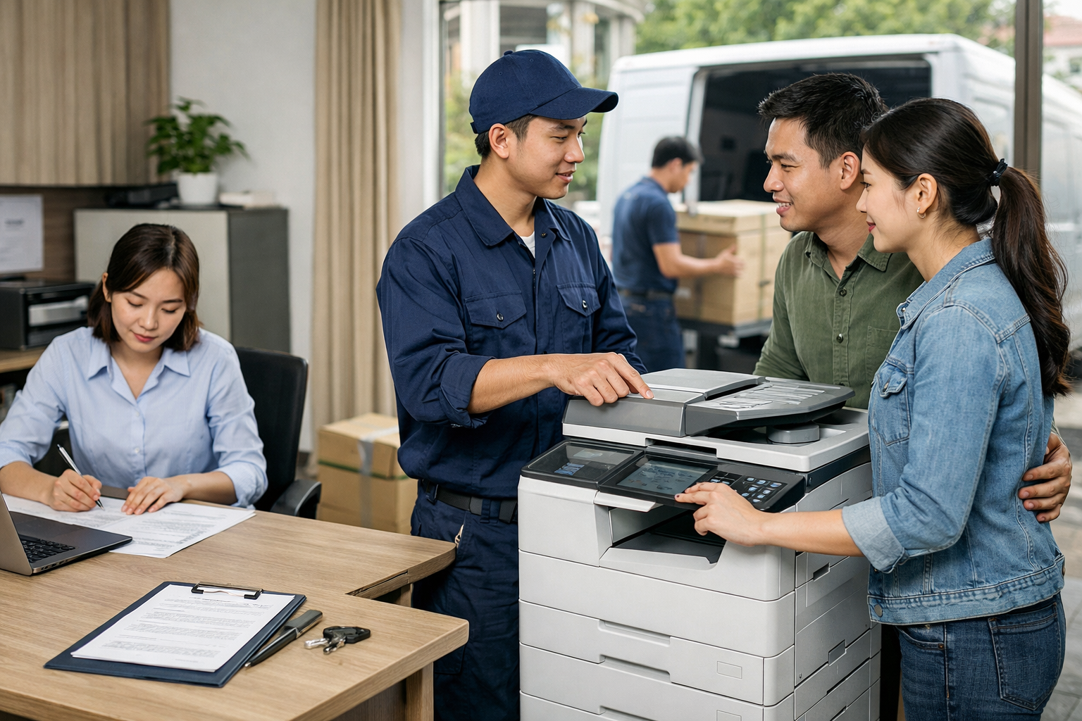 Thuê máy photocopy tại D’Ran Lâm Đồng có nhanh không? - Quy trình thuê máy photocopy tại D’Ran Lâm Đồng