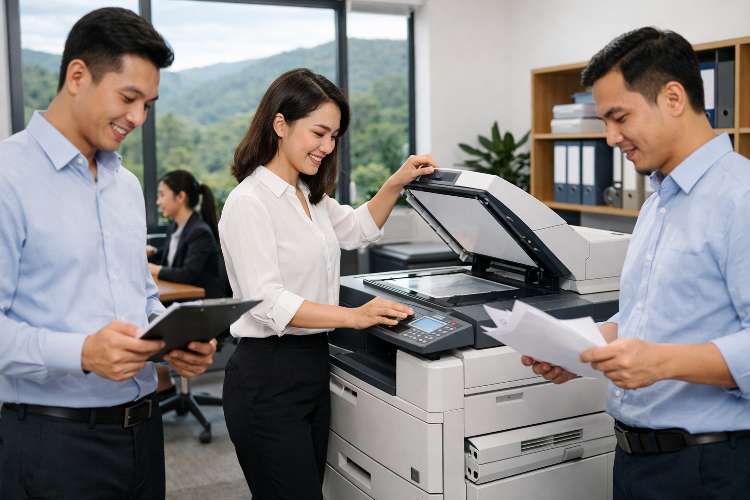 Cho thuê máy photocopy tại Lạc Dương Lâm Đồng giá bao nhiêu? - Lợi ích của việc thuê máy photocopy tại Lạc Dương