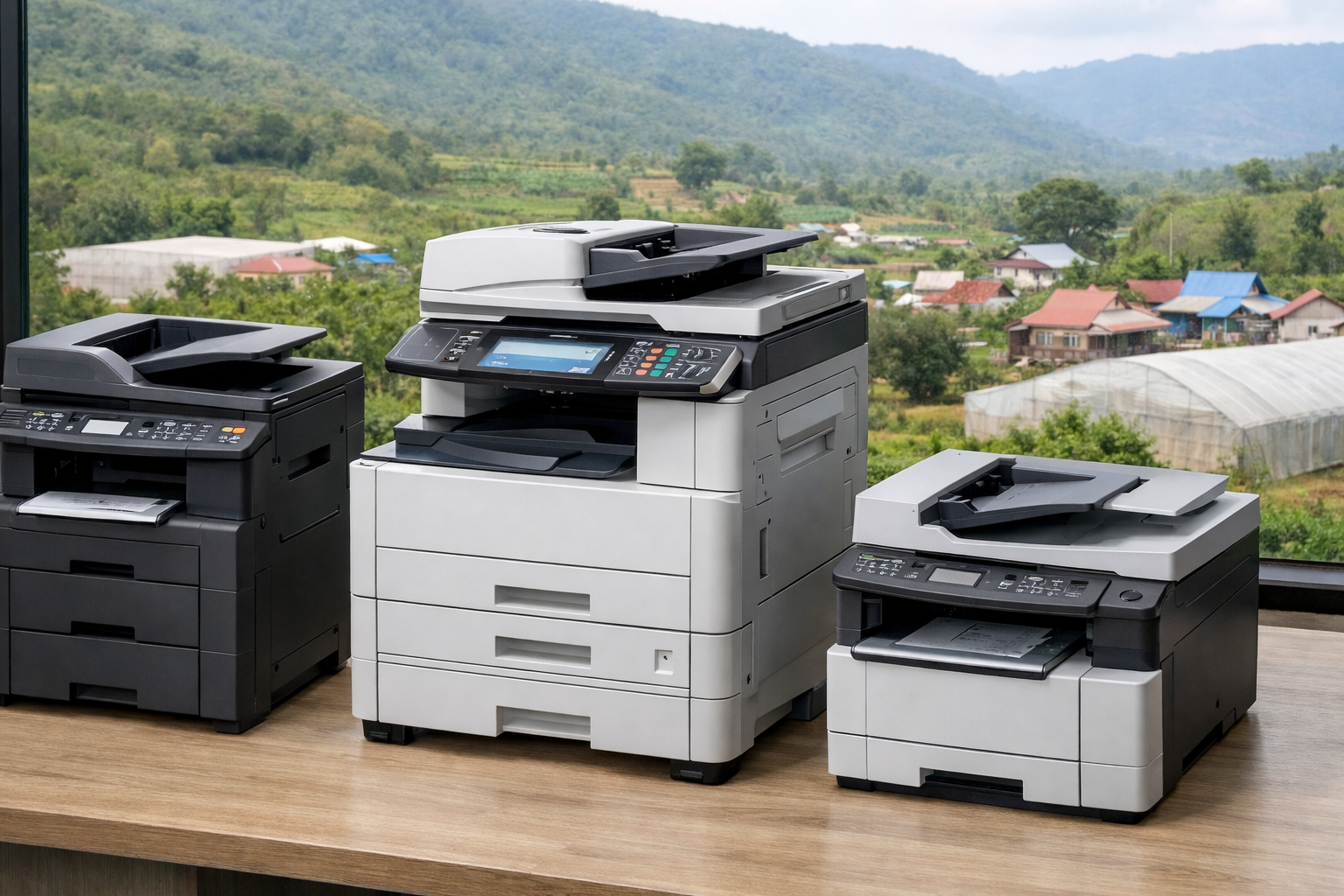 Cho thuê máy photocopy Xã Quảng Trực Lâm Đồng - Các loại máy photocopy phổ biến cho thuê tại Xã Quảng Trực