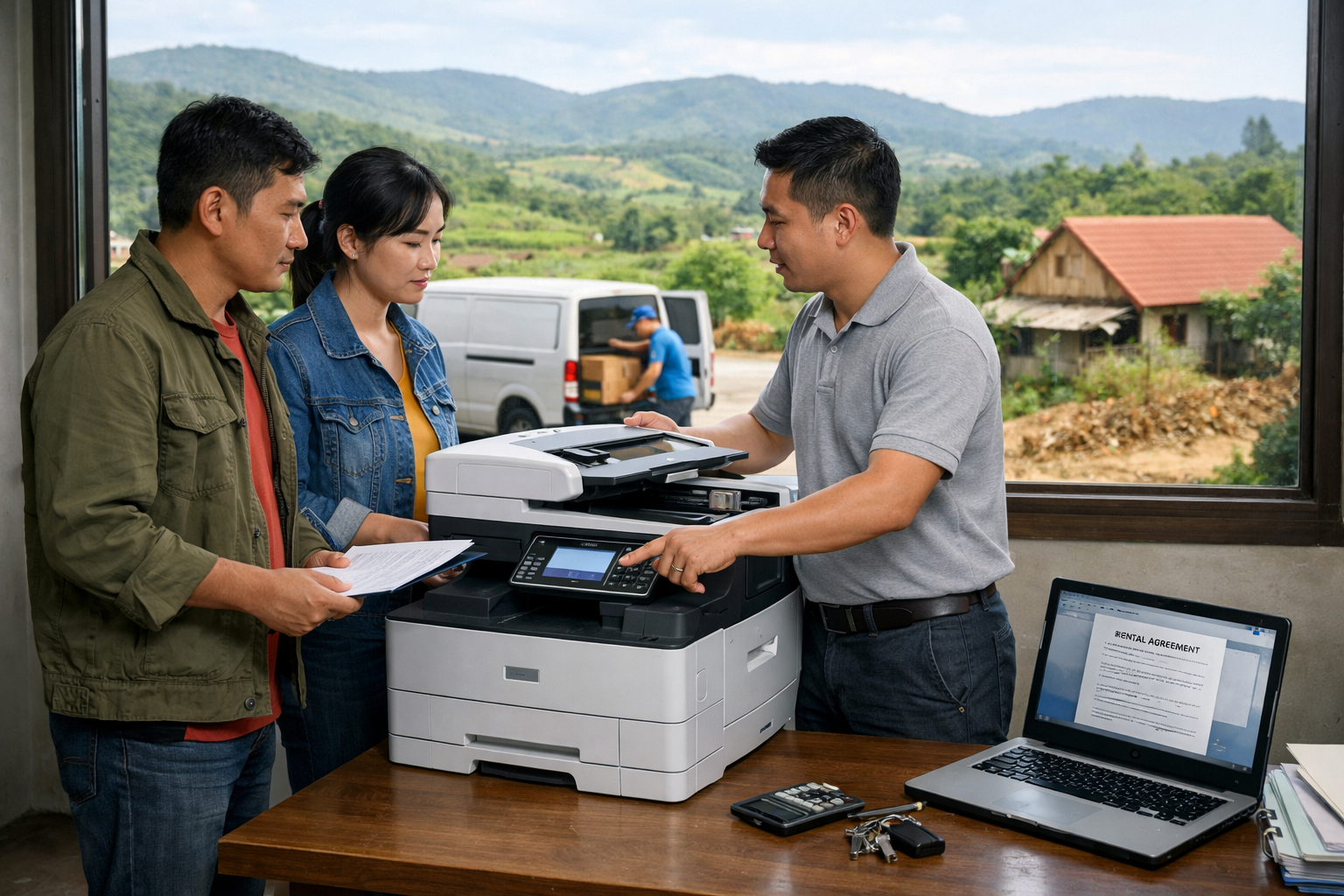 Cho thuê máy photocopy Xã Quảng Trực Lâm Đồng - Quy trình thuê máy photocopy tại Xã Quảng Trực Lâm Đồng