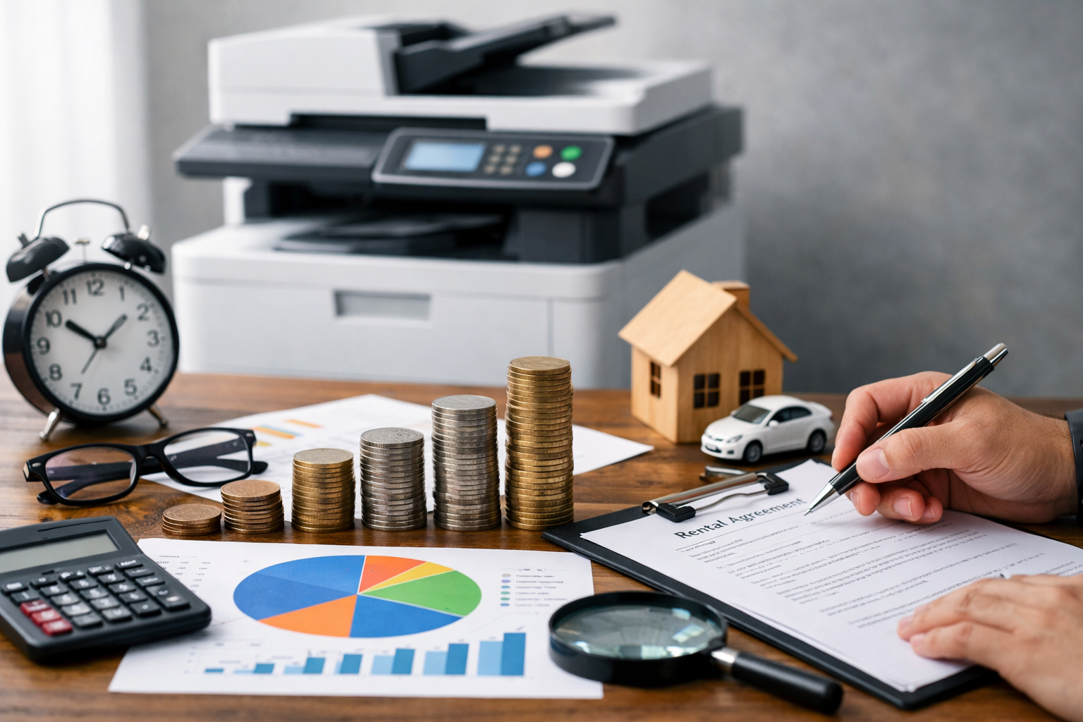 Cho thuê máy photocopy Xã Quảng Sơn Lâm Đồng - Các Yếu Tố Quyết Định Giá Cho Thuê Máy Photocopy