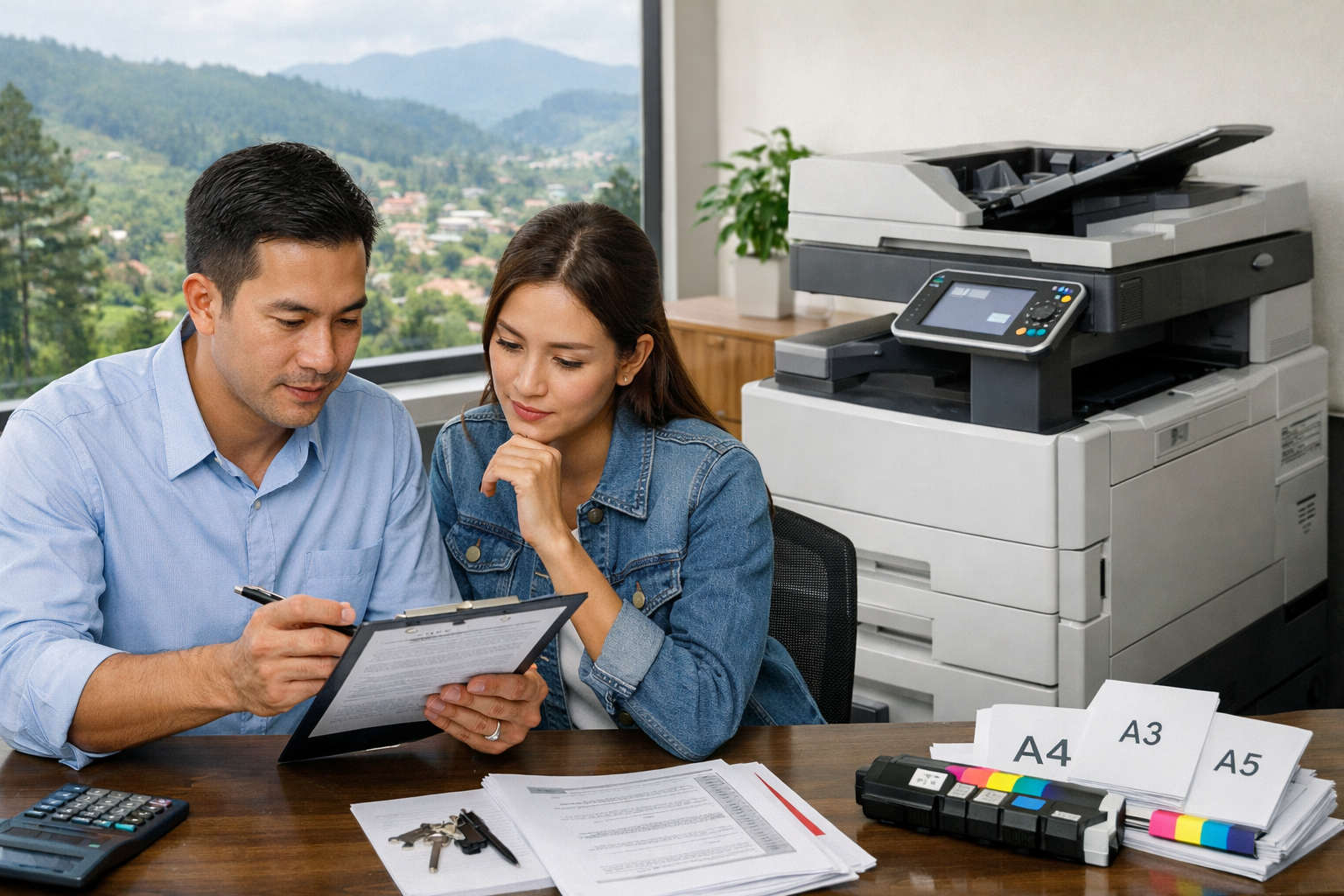 Cho thuê máy photocopy Đặc khu Phú Quý Lâm Đồng - Những yếu tố cần lưu ý khi thuê máy photocopy tại Phú Quý Lâm Đồng