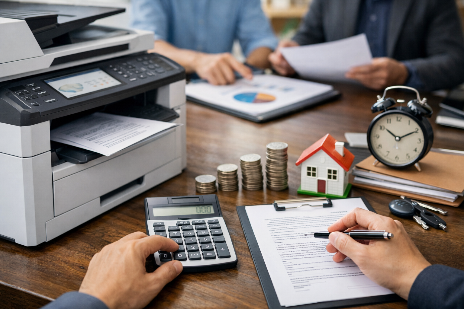 Cho thuê máy photocopy Phường Phước Hội Phan Thiết Lâm Đồng - Các yếu tố ảnh hưởng đến giá thuê máy photocopy