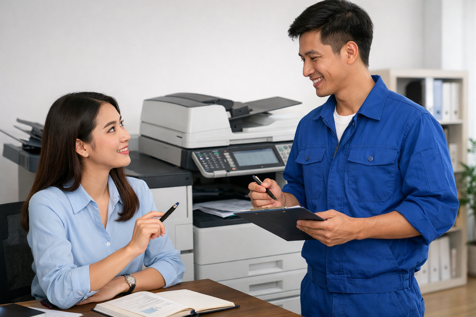 Cho thuê máy photocopy Phường Tiến Thành Phan Thiết Lâm Đồng - Những Câu Hỏi Thường Gặp Về Dịch Vụ Cho Thuê Máy Photocopy