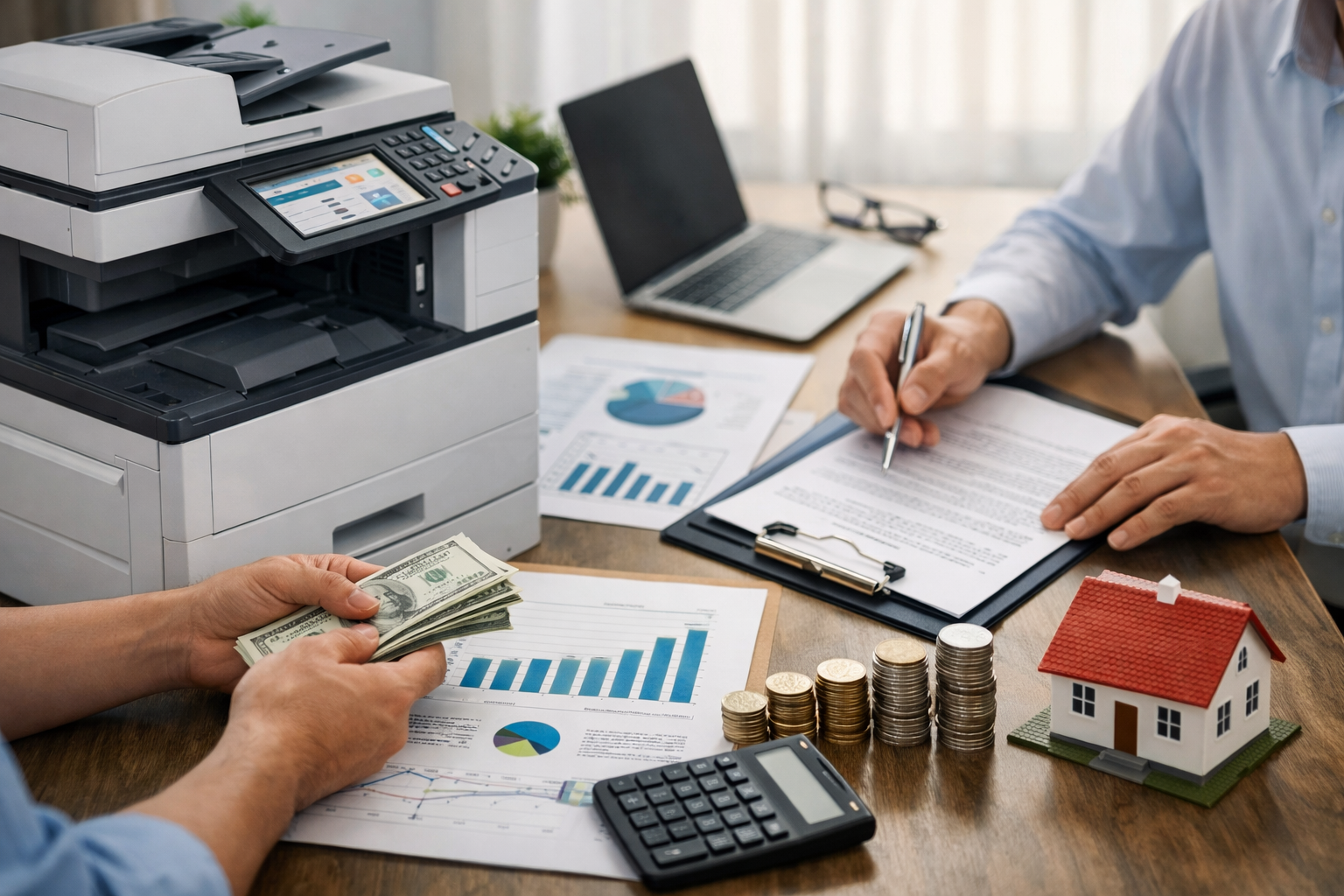 Cho thuê máy photocopy Phường Phú Thủy Phan Thiết Lâm Đồng - Các yếu tố ảnh hưởng đến giá thuê máy photocopy tại Phan Thiết