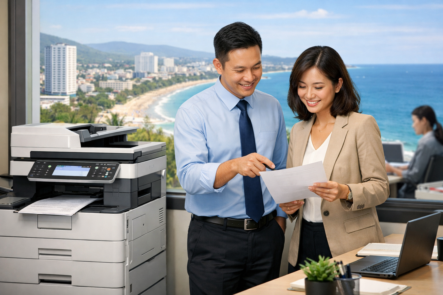 Cho thuê máy photocopy Phường Phú Thủy Phan Thiết Lâm Đồng - Lợi ích của việc chọn dịch vụ cho thuê máy photocopy tại Phan Thiết