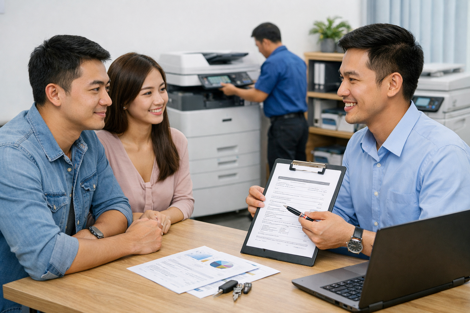 Cho thuê máy photocopy Phường Hàm Thắng Bảo Lộc Lâm Đồng - Quy Trình Thuê Máy Photocopy Tại Phường Hàm Thắng Bảo Lộc