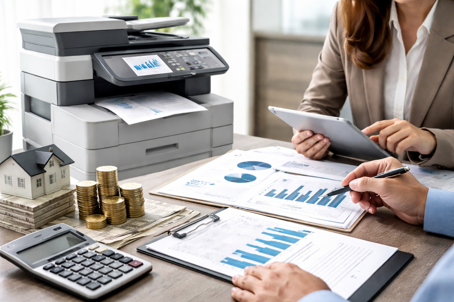 Cho thuê máy photocopy Phường 3 Bảo Lộc Lâm Đồng - Các yếu tố ảnh hưởng đến giá thuê máy photocopy tại Phường 3, Bảo Lộc