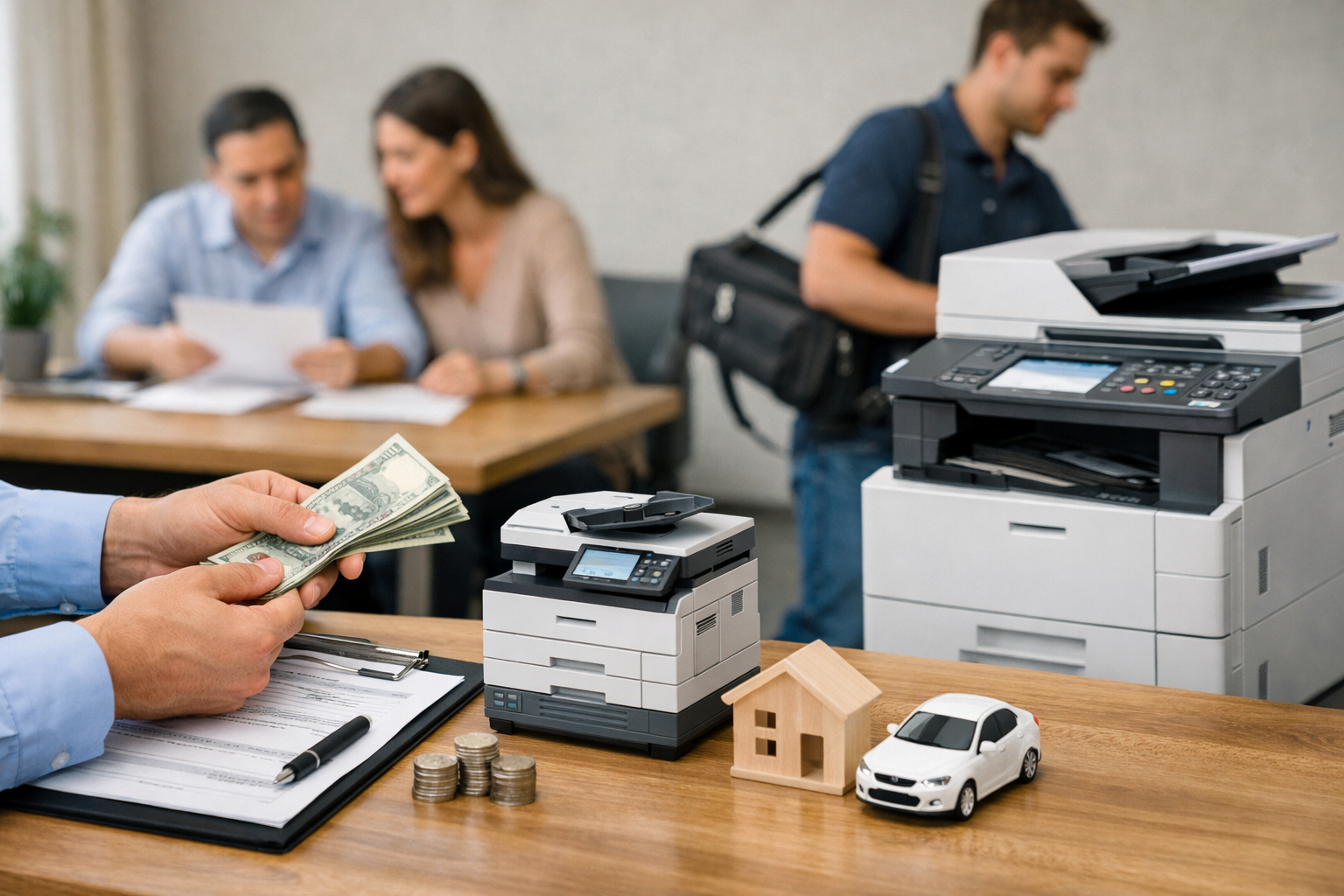 Cho thuê máy photocopy Phường Lang Biang Đà Lạt Lâm Đồng - Lợi ích của việc cho thuê máy photocopy thay vì mua