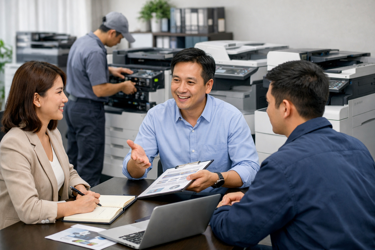 Cho thuê máy photocopy Quảng Tín Lâm Đồng - Kinh nghiệm chọn đơn vị cho thuê máy photocopy uy tín tại Quảng Tín Lâm Đồng