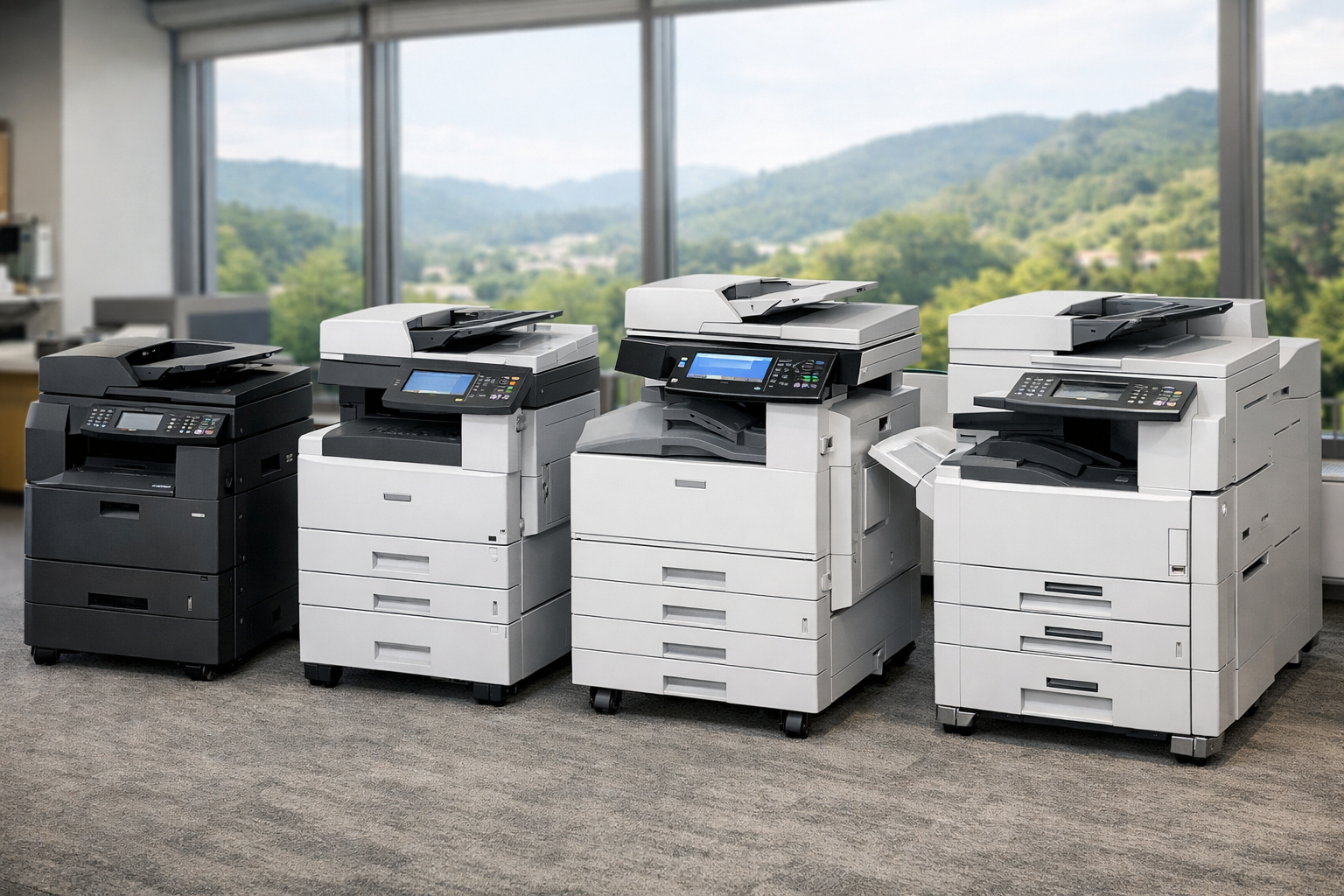 Cho thuê máy photocopy Nhân Cơ Lâm Đồng - Các dòng máy photocopy phổ biến cho thuê tại Nhân Cơ Lâm Đồng