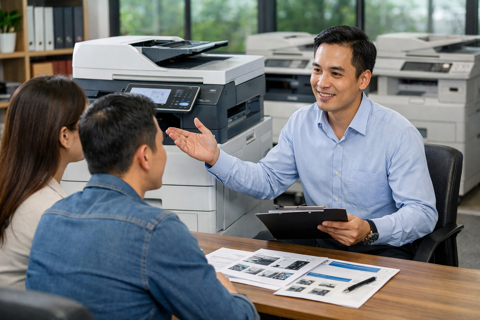 Cho thuê máy photocopy Nhân Cơ Lâm Đồng - Kinh nghiệm chọn đơn vị cho thuê máy photocopy uy tín tại Nhân Cơ