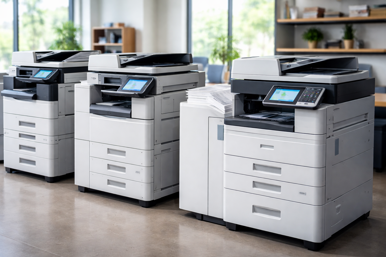 Cho thuê máy photocopy Kiến Đức Lâm Đồng - Các dòng máy photocopy cho thuê phổ biến tại Kiến Đức Lâm Đồng