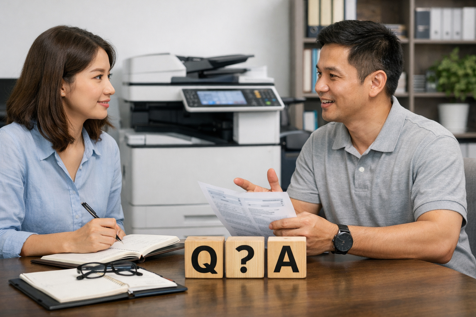 Cho thuê máy photocopy Kiến Đức Lâm Đồng - Câu hỏi thường gặp (FAQ)