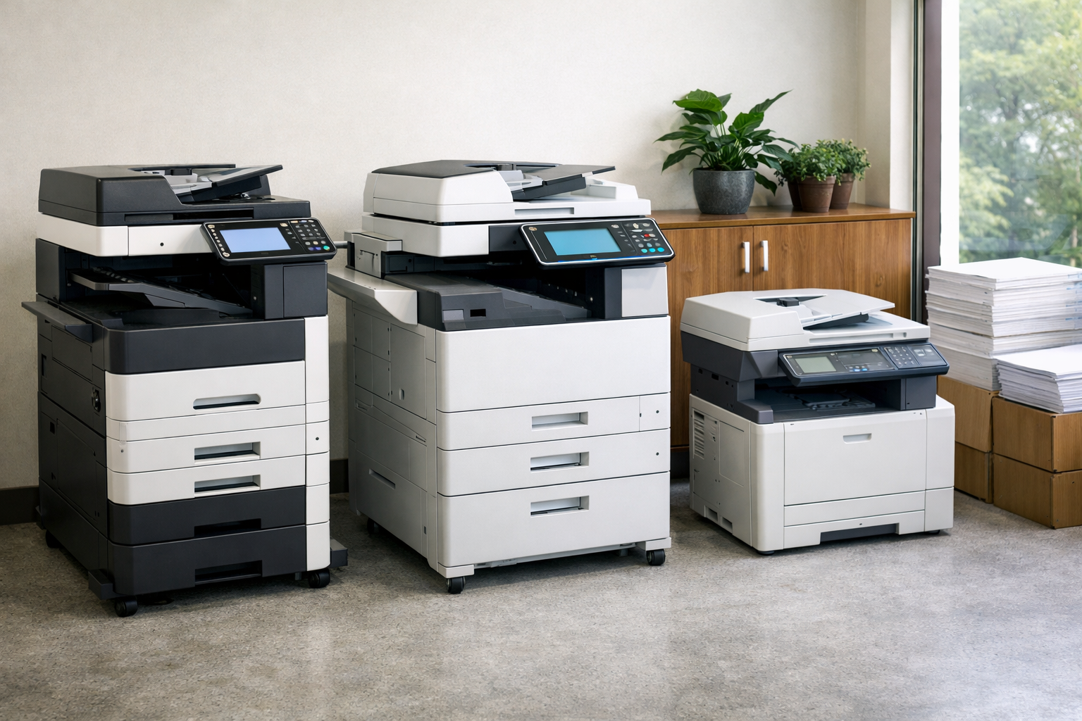 Cho thuê máy photocopy Tuy Đức Lâm Đồng - Các dòng máy photocopy phổ biến cho thuê tại Tuy Đức Lâm Đồng