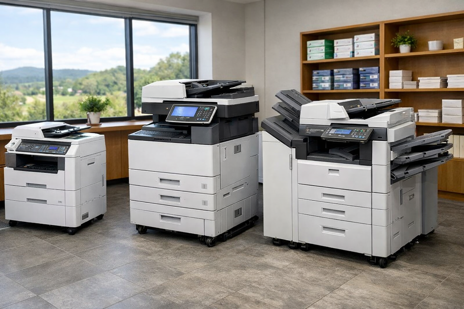 Cho thuê máy photocopy Quảng Tân Lâm Đồng - Các dòng máy photocopy phổ biến cho thuê tại Quảng Tân Lâm Đồng