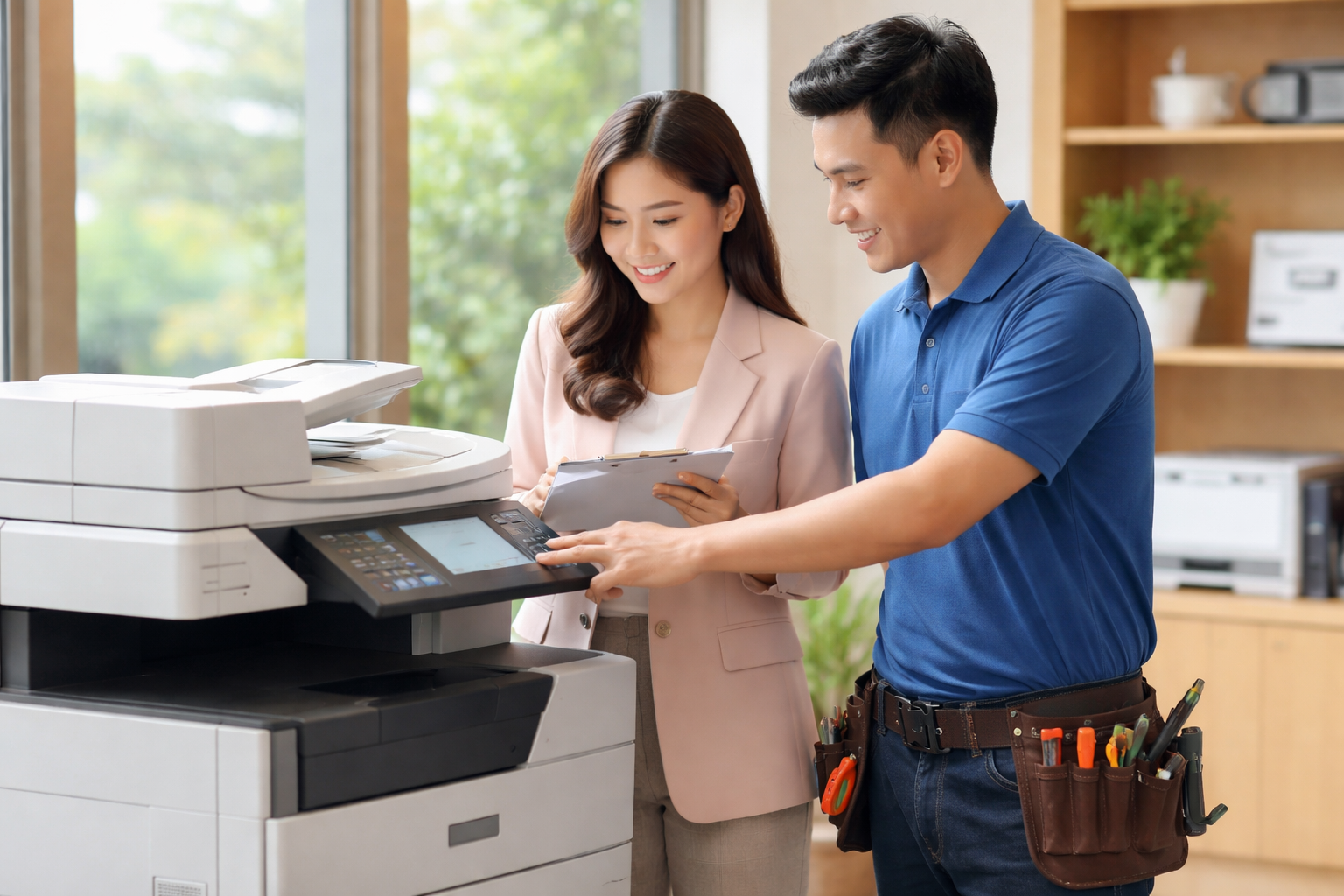 Cho thuê máy photocopy Quảng Khê Lâm Đồng - Quy trình cho thuê máy photocopy tại Quảng Khê Lâm Đồng