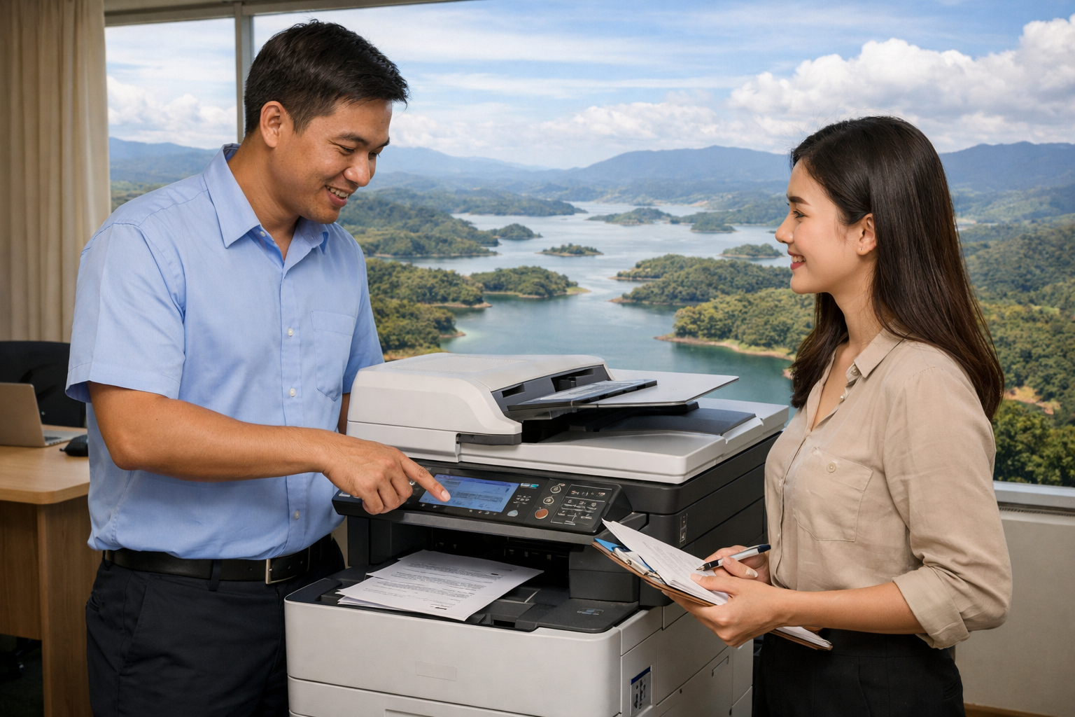 Cho thuê máy photocopy Tà Đùng Lâm Đồng - Quy trình cho thuê máy photocopy tại Tà Đùng