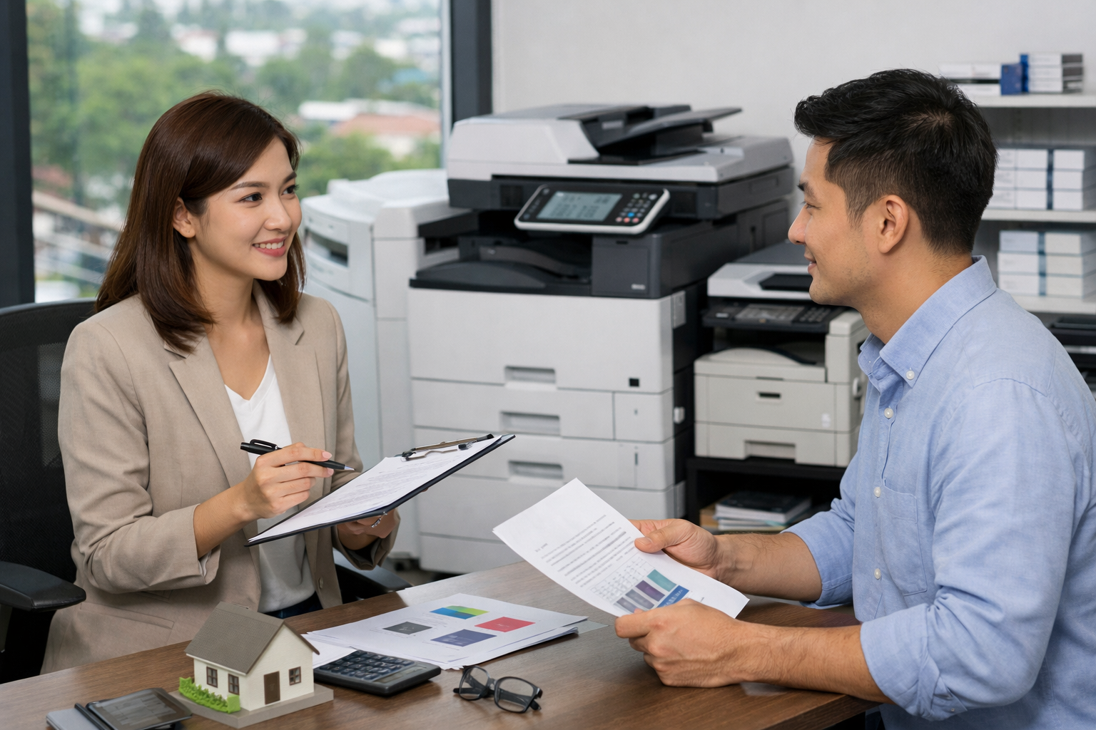 Cho thuê máy photocopy Trường Xuân Lâm Đồng - Những yếu tố cần lưu ý khi chọn đơn vị cho thuê máy photocopy tại Trường Xuân