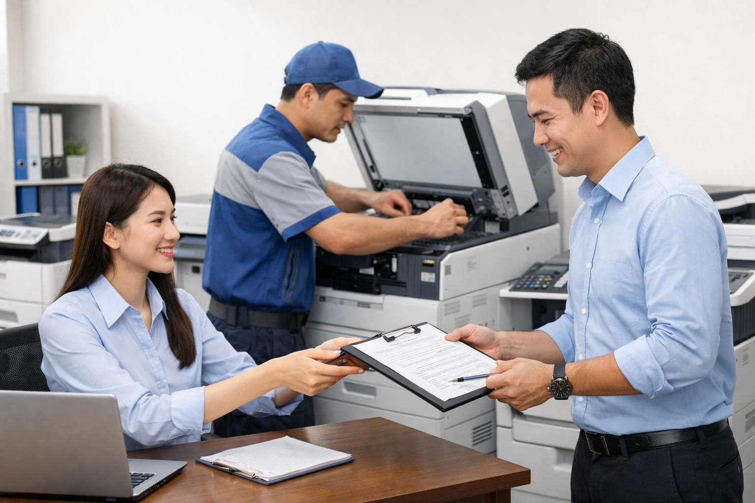 Cho thuê máy photocopy Thuận Hạnh Lâm Đồng - Quy Trình Cho Thuê Máy Photocopy tại Thuận Hạnh Lâm Đồng