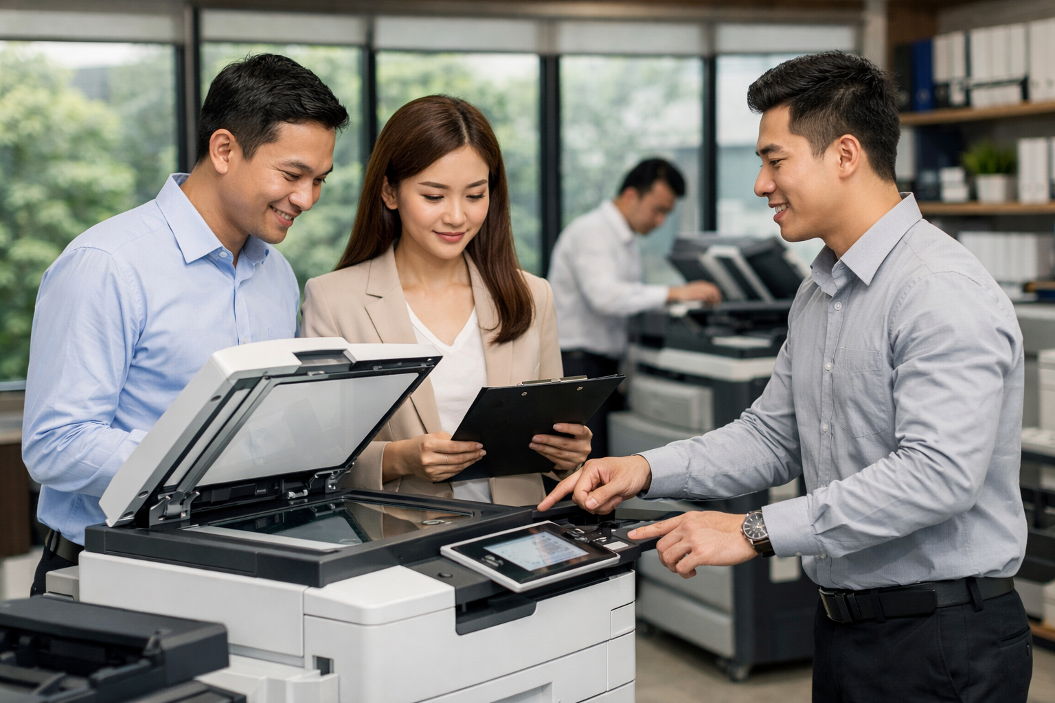 Cho thuê máy photocopy Đức An Lâm Đồng - Kinh Nghiệm Chọn Đơn Vị Cho Thuê Máy Photocopy Uy Tín Tại Đức An