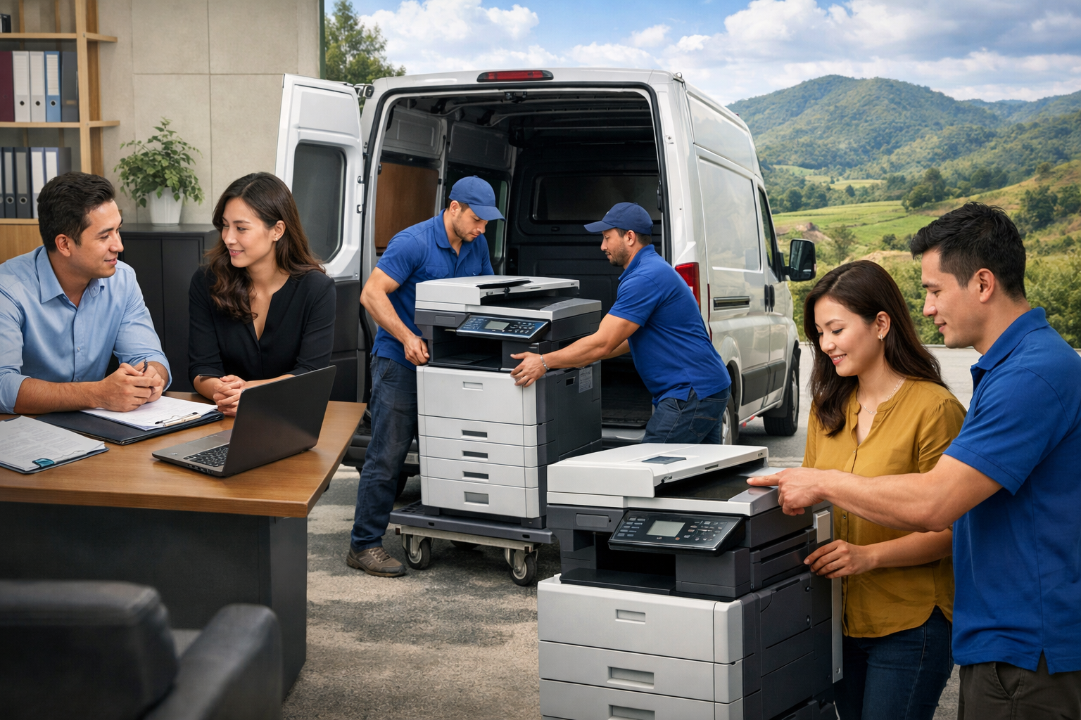 Cho thuê máy photocopy Quảng Phú Lâm Đồng - Quy Trình Cho Thuê Máy Photocopy Tại Quảng Phú Lâm Đồng