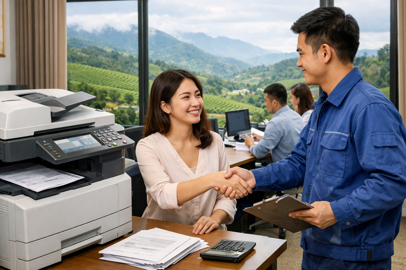 Cho thuê máy photocopy Nâm Nung Lâm Đồng - Lợi ích khi sử dụng dịch vụ cho thuê máy photocopy tại Nâm Nung, Lâm Đồng