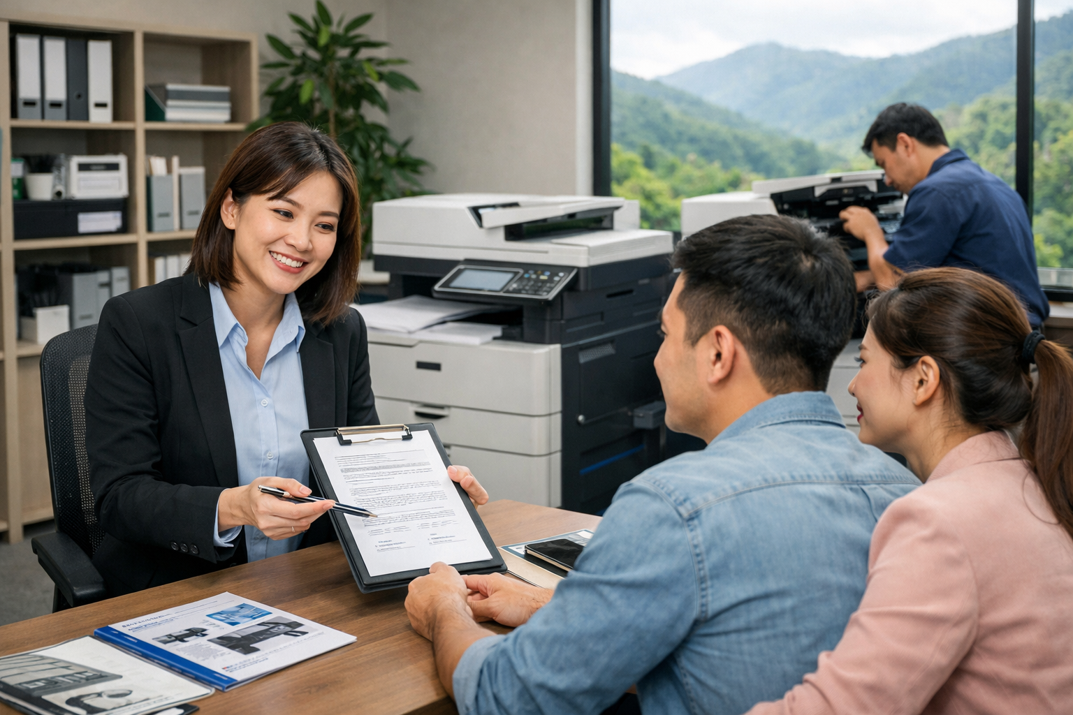 Cho thuê máy photocopy Nâm Nung Lâm Đồng - Kinh nghiệm chọn đơn vị cho thuê máy photocopy uy tín tại Nâm Nung, Lâm Đồng