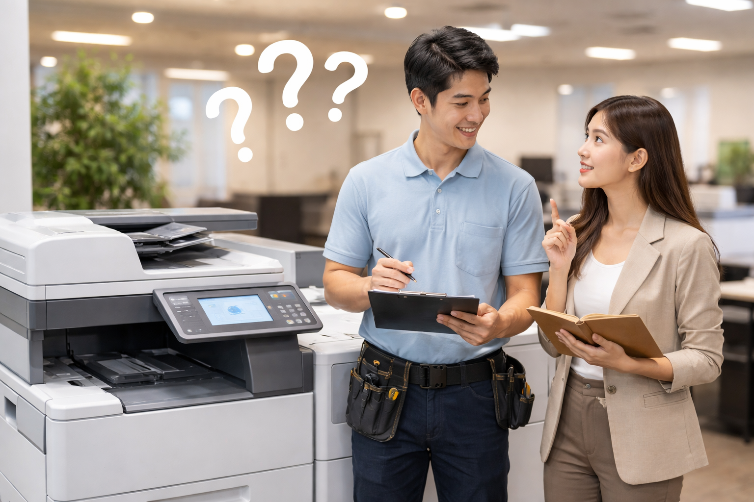 Cho thuê máy photocopy Krông Nô Lâm Đồng - Câu hỏi thường gặp